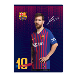 Zeszyt A5 32 kartki w kratkę FC Barcelona Barca ASTRA