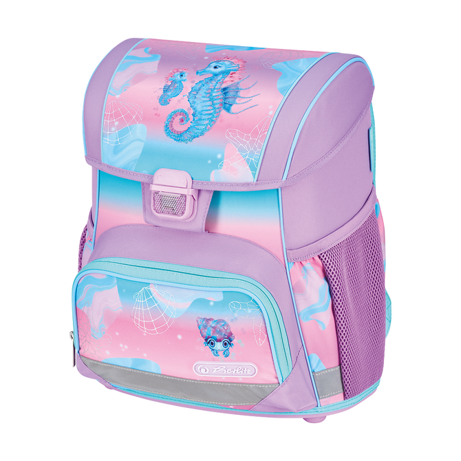 Zestaw tornister plecak szkolny Loop Plus konik morski Ocean Lights HERLITZ