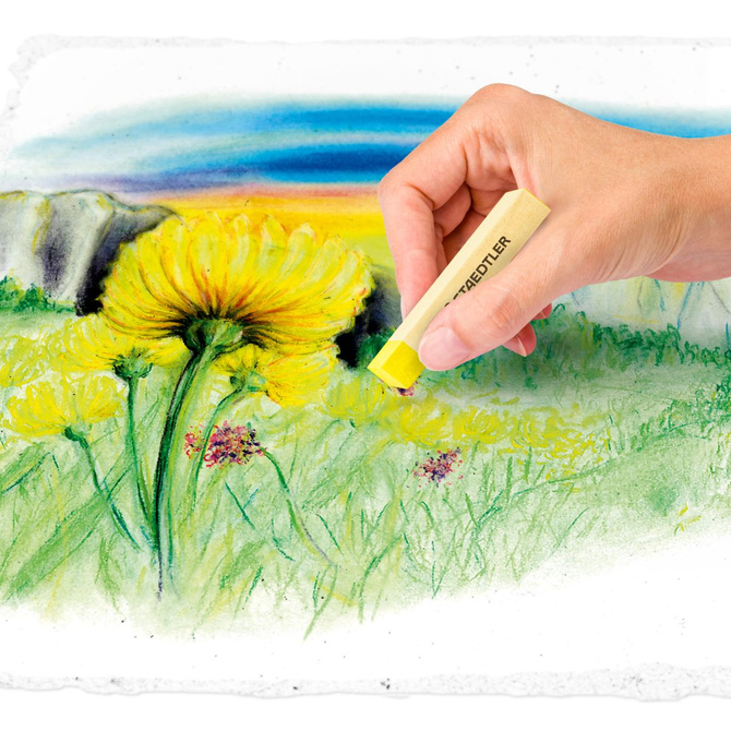 Kredki pastelowe suche pastele 12 kolorów Karat Design Journey STAEDTLER 