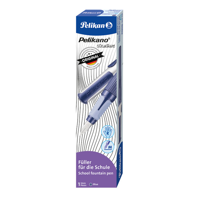 Pióro wieczne dla praworęcznych Pelikano Structure P480 Blue PELIKAN