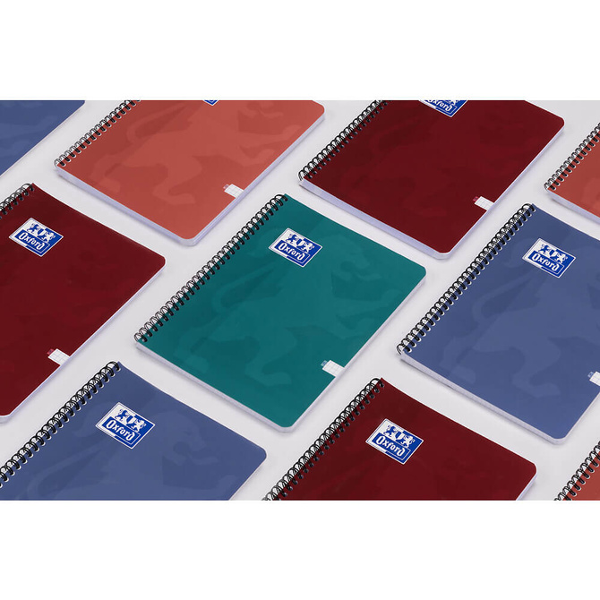 Kołozeszyt kołonotatnik A4 100k kratka soft touch Trend 1szt OXFORD