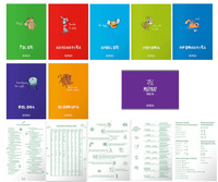 Zestaw zeszyt przedmiotowy klasa 5-6, 7x A5 60k z okładką PP  1x soft touch