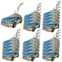 25szt Breloczek brelok zawieszka gadżet odblaskowy odblask policja