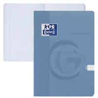 Zeszyt A5 60 kartek w kratkę geografia przedmiotowy soft touch OXFORD