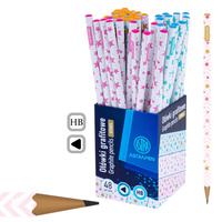 Ołówek HB trójkątny grafitowy tradycyjny Stars 48 sztuk ASTRA