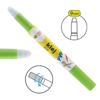 Klej w pisaku długopisie sztyft wykręcany szkolny 3g HAPPY COLOR