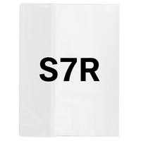 Okładka S7R regulowana 25,8cm x 42-45cm przezroczysta krystaliczna