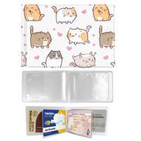 Okładka etui na plastikową legitymację e-legitymację szkolną dokumenty ID-1