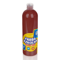 Farba plakatowa w butelce 500ml brązowa ASTRA
