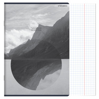 Zeszyt A4 60 kartek w kratkę z marginesem 70g Unnatural Landscape TOP 2000