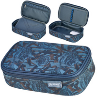 Piórnik kosmetyczka etui usztywniany klapką duży XXL BeatBox Tiger HERLITZ