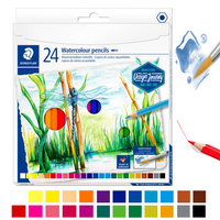 Kredki akwarelowe ołówkowe sześciokątne 24kol Design Journey STAEDTLER