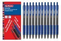 12x długopis żelowy Smoothy 0,7mm niebieski HERLITZ