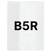 Okładka B5R regulowana 25,3cm x 35,6-37,2cm przezroczysta krystaliczna