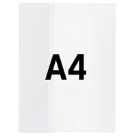 Okładka A4 na zeszyt książkę przezroczysta krystaliczna