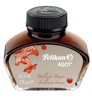 Atrament 4001 do pióra wiecznego 62,5ml brązowy PELIKAN