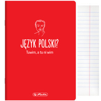Zeszyt A5 60k linia j.polski przedmiotowy soft touch HERLITZ