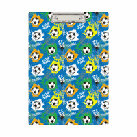 Deska z klipem clipboard podkładka do pisania PVC A4 piłki Football BIURFOL