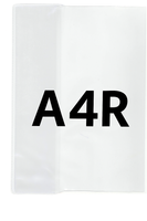 Okładka A4R regulowana 30,3cm x 40,8-44cm przezroczysta krystaliczna