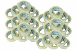 Taśma pakowa klejąca 48/100y 91m transparentna SMART 36szt