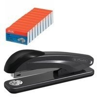 Zszywacz biurowy metal 24/6 +10000 zszywek HERLITZ