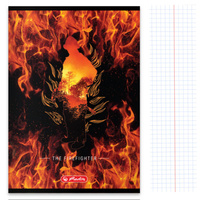 Zeszyt A5 16 kartek w kratkę z marginesem 70g/m2 Hero HERLITZ