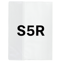 Okładka S5R regulowana 26,5 x 40,8-44cm przezroczysta krystaliczna