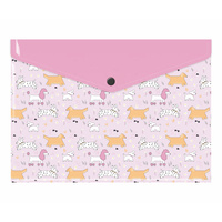 Teczka kopertowa koperta na zatrzask A4 PP puppies pieski BIURFOL