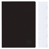 Zeszyt B5 60k kratka Rainbow CC czarny HERLITZ