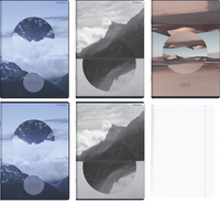 Zeszyt A4 60 kartek w kratkę z marginesem 70g Landscape 5szt TOP 2000