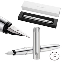 Pióro wieczne PURA P40 F Silver aluminiowe na prezent FWI PELIKAN