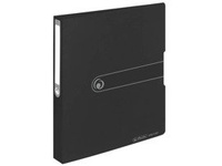 Segregator A4 4cm 40mm miękki PP Easy Orga czarny HERLITZ