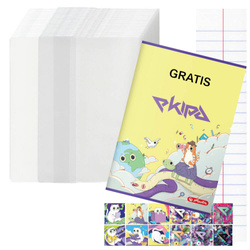Okładka A5R regulowana 21,4cm x 29,3-32cm 25szt + GRATIS 1x zeszyt A5 60k