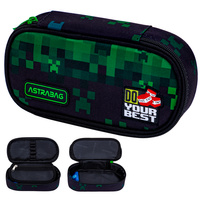 Piórnik kosmetyczka etui usztywniany z klapką Minecraft AC6 ASTRA