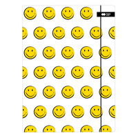 Teczka rysunkowa kartonowa z gumką A4 24x31cm Smile Buźka FUN HAPPY COLOR