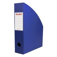 Pojemnik organizer na dokumenty PVC A4 7cm granat BIURFOL