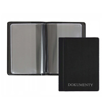 Etui na dokumenty karty kredytowe dowód 10x7,5cm 14 kieszeni BIURFOL