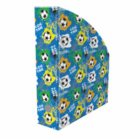 Pojemnik organizer na dokumenty PVC A4 7cm piłki Football BIURFOL