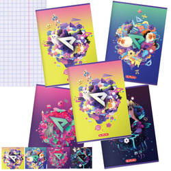 Zeszyt A4 60k kratka HERLITZ z EKIPĄ Friza 5sztuk