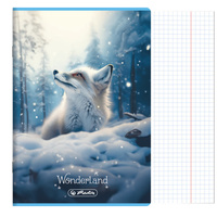 Zeszyt A5 16 kartek w kratkę z marginesem 70g/m2 Wonderland HERLITZ