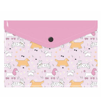 Teczka kopertowa koperta na zatrzask A5 PP pieski psy puppies BIURFOL