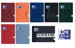 Zestaw zeszyt przedmiotowy klasa 5-6 8szt A5 soft touch OXFORD