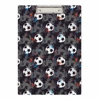 Deska z klipem clipboard podkładka do pisania PVC A4 piłka BIURFOL