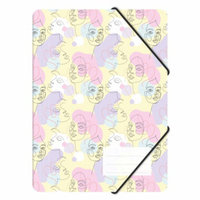 Teczka rysunkowa z gumką A4 plastikowa PP lineart women BIURFOL