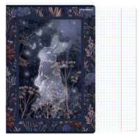 Zeszyt A5 60 kartek w kratkę z marginesem 70g Fairytale TOP 2000