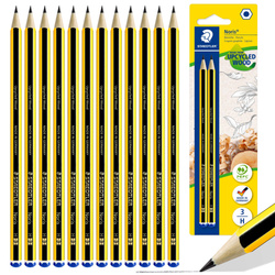 Ołówek drewniany H bez gumki Noris 12 sztuk STAEDTLER