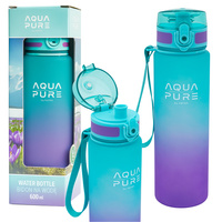 Bidon na wodę butelka dziecka tritan 600ml miętowy BPA FREE AQUA PURE ASTRA