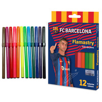 Flamastry szkolne pisaki mazaki FC Barcelona 12k