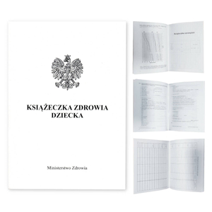 Książeczka Zdrowia Dziecka, Książeczka Szczepień wzór na 2024 i 2025r A5