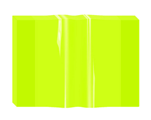 Okładka A5 na zeszyt PVC krystaliczna neon 10szt